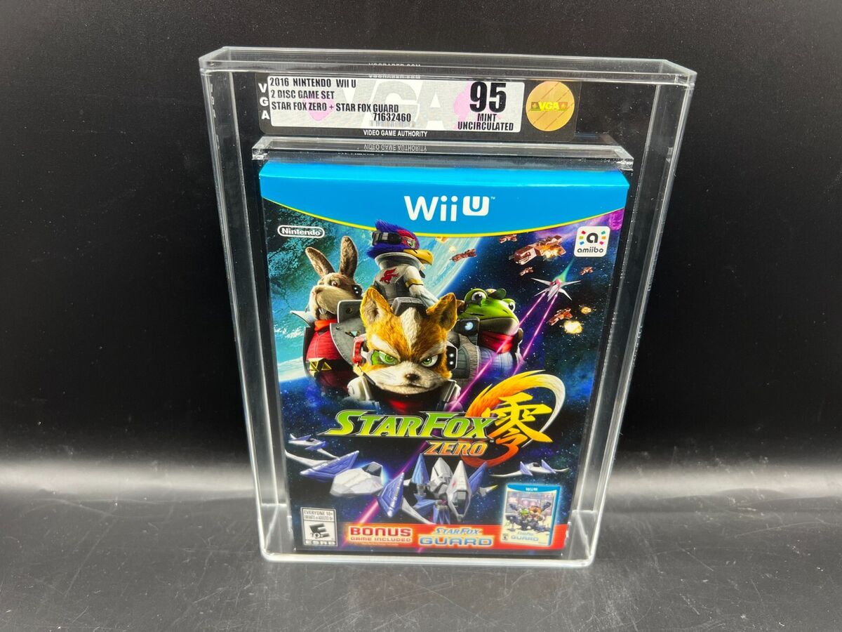 LOT Nintendo Wii U Star Fox Zero + Star Fox Guard Bundle 2 FACTORY SEALED  GAMES