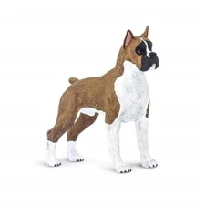 Boxer  3.5" L x 3" H  Best In Show Dogs #100062 Safari Ltd. NIB