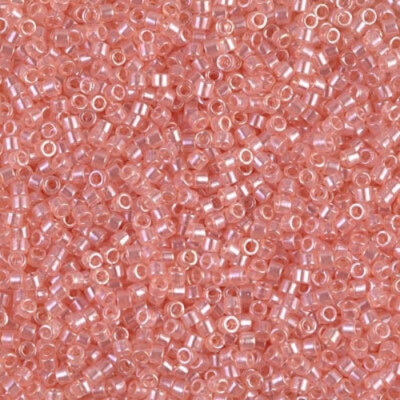 Miyuki Delica beads DB106 shell pink luster 5 gramm
