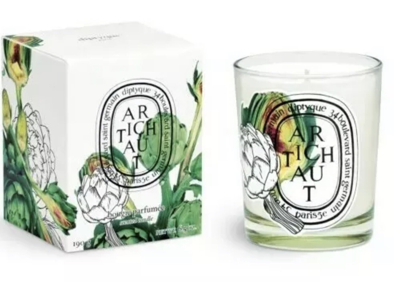 DIPTYQUE LIMITED EDITION ARTICHAUT / ARTICHOKE CANDLE 190G eBay
