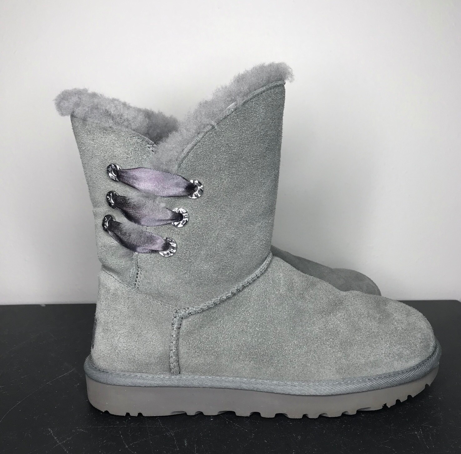UGG Constantine Suede Shearling Fur Lined Boots S… - image 3