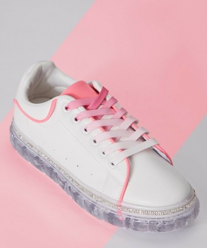 neon platform trainers