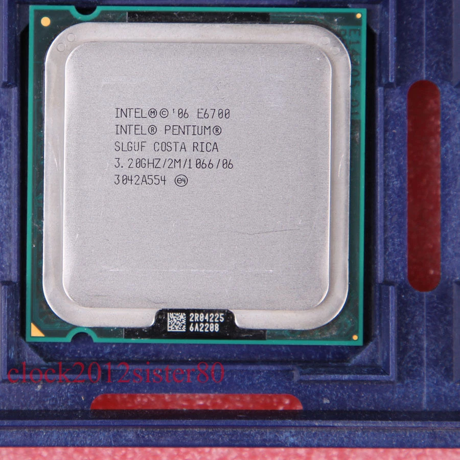 Intel Pentium E6700 3.2 GHz Dual-Core 2M 1066MHz Processor Socket LGA775 CPU - Image 2 of 2