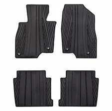 NEW OEM Mazda 2014-2017 Mazda6 All Weather Rubber Floor Mats Black 0000-8B-H70