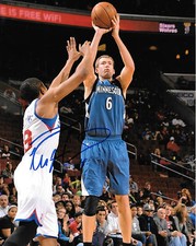 GFA Minnesota Timberwolves Robbie Hummel Unterzeichnet 8x10 Foto H3 COA