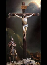 1/32 Resin the Passion 2 Figures & Cross W/BASE Unpainted Unassembled