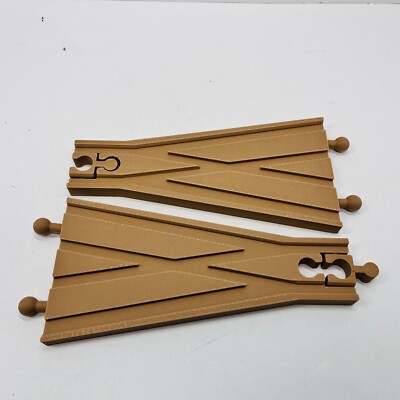 Wooden Railway Knapford Station Thomas Train Track Switches Replacement READ