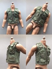 Moderne Pilotenweste Modell für Figur Puppe im Maßstab 1:6
