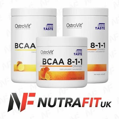OSTROVIT BCAA 8-1-1 anabolic post-workout amino acids recovery powder