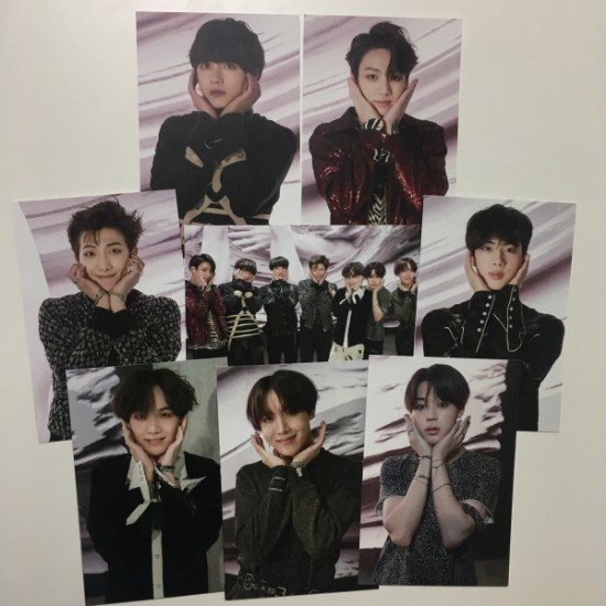 BTS V サイン入りフォトカード FAKE LOVE BTS V [ Love Yourself Tear ] Official Photocard, U Ver Fake