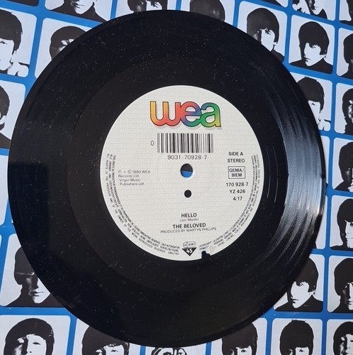 The Beloved Hello 1990 UK PS 7" Vinyl - Picture 3 of 5