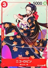 Nico Robin ST01-008 (Promo) Matching Battle Prize Set 3 ONE PIECE Card Japanese
