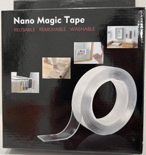 Nano Tape Double Sided Heavy Duty Reusable Adhesive Stick Transparent Tape NEW 