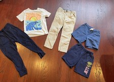 Boy  s shorts, pants, more bundle of 6 H M, Carter  s, All in Motion 4/5Y