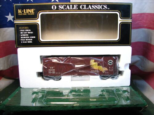 K-Line K762-7488 Southern Pacific SP O Scale Historical Art Wood Sided Reefer - Picture 1 of 16