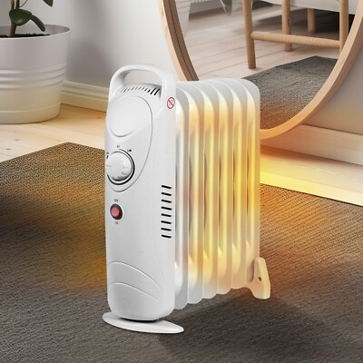 MINI 800W OIL FILLED RADIATOR PORTABLE ELECTRIC
