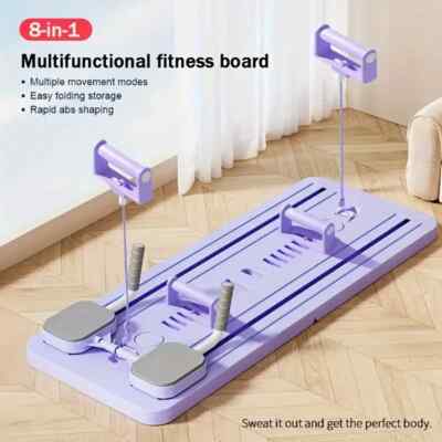 8-in-1 Multifunktionales Fitnessboard mit automatischem Rebound für Core Training