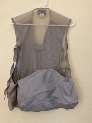 Vintage Game Winner Sportswear Hunting Vest Multi Pocket Brown SM/MED 38/40 - Picture 2 of 3