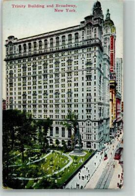 38064400 - New York City Trinity Building Brodway bis 1913