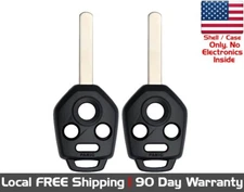 2x New Replacement Key Fob Remote SHELL / CASE For Select Subaru Vehicles