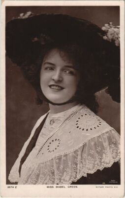 CPA AK Miss Mable Green THEATER (1057234)