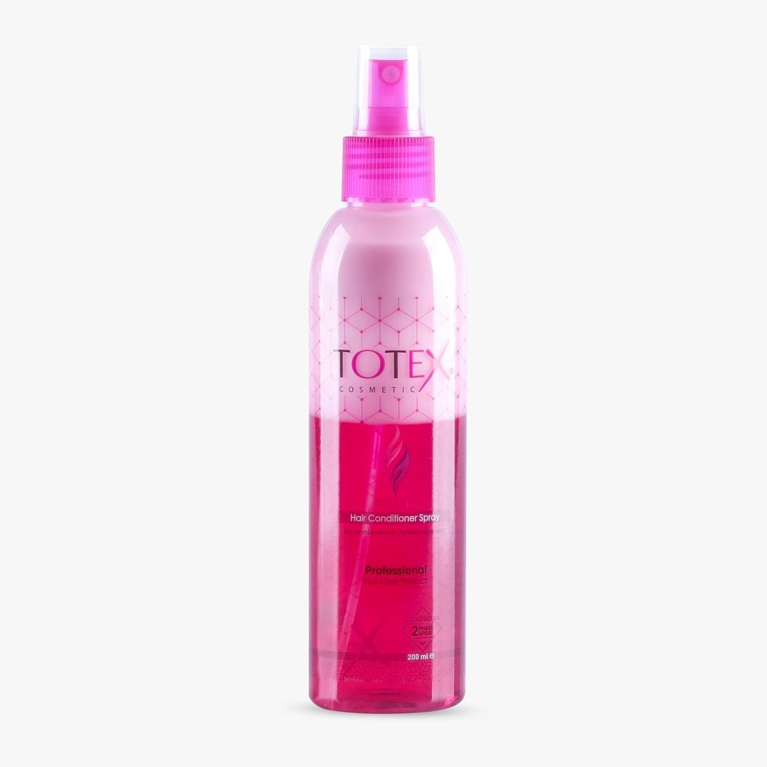 TOTEX 2 Phase Hair Conditioner Spray Pink & Blue 200 ml Hair Salon (Pack Of 2) eBay