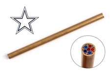 6"CUSTOM MOSAIC PIN 8.02 MM BRASS KNIFE MAKING HANDLE SCALES GRIPS KNIFE AH-5