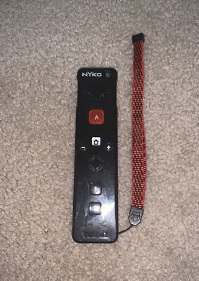 NYKO Wand Motion Controller for Nintendo Wii - Black - TESTED