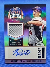 2015 Stars & Stripes KYLE MOLNAR Autograph Jersey card #/25 auto UCLA BRUINS
