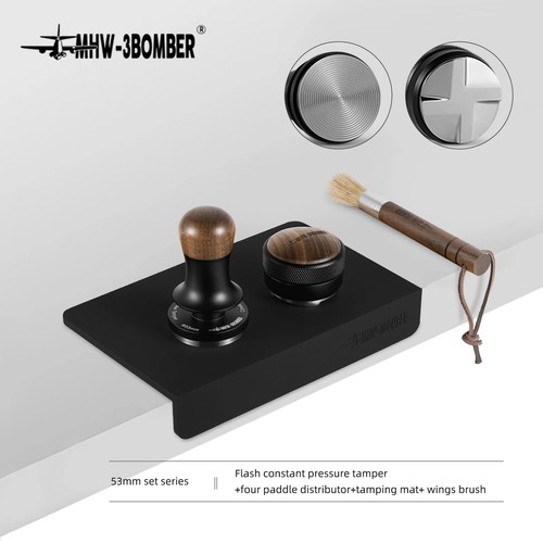 51mm 53mm 58mm Tamper do kawy Espresso Płaski ze skalibrowanym ze sprężyną - Zdjęcie 12 z 24