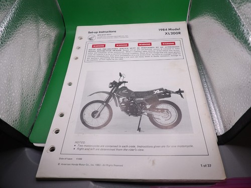 1984 honda xl200r for sale