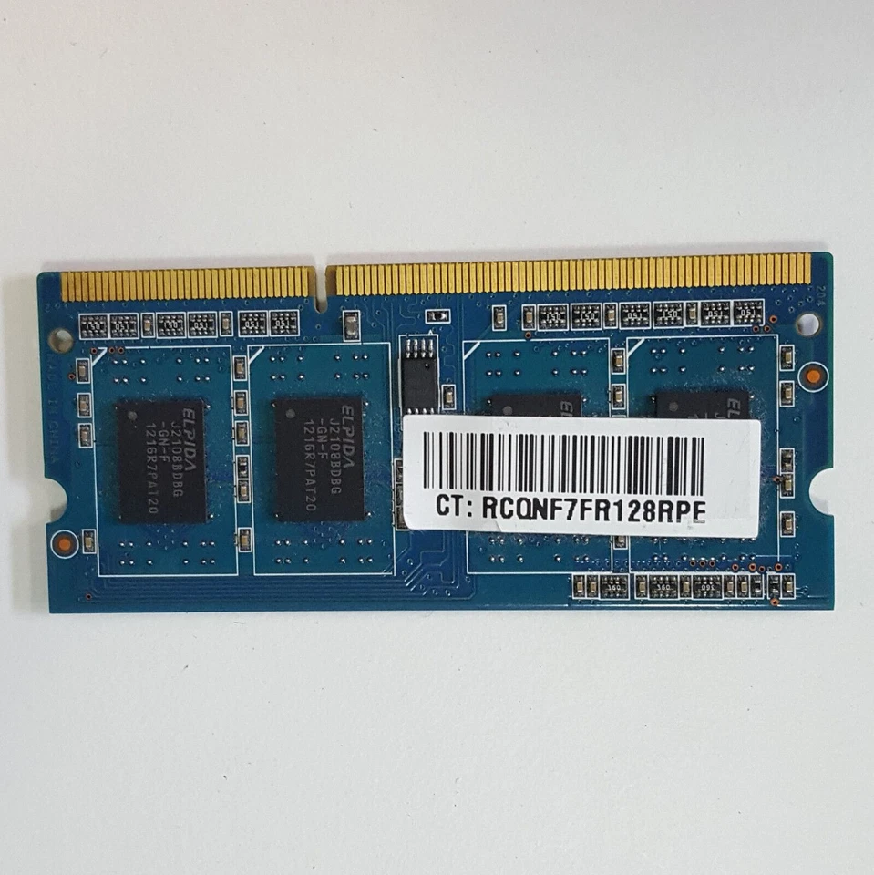 Ramaxel 2GB DDR3 RAM PC3-12800 1600Mhz non-ECC CL11 SoDimm RMT3150ED58E8W-1600 - Image 3 of 3