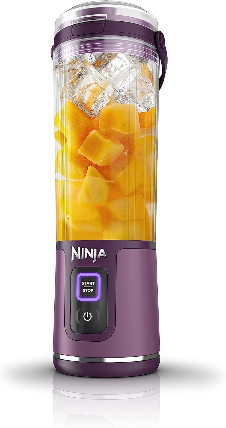 Ninja Blast Portable Cordless Blender 18oz Purple Personal Smoothie Maker