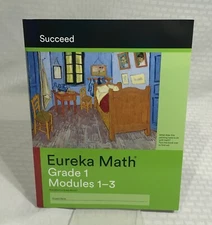 EUREKA MATH / GRADE 1  / SUCCEED / MODULES 1 - 3 STUDENT WORKBOOK / NEW