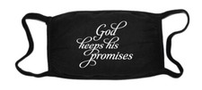 God Keeps His Promises Cloth Face Mask Christian