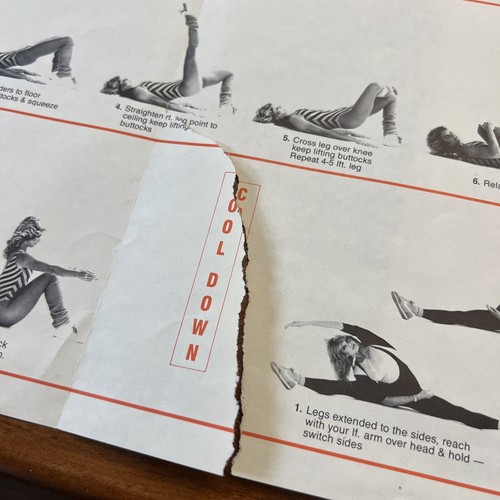 Kathy Smith The Ultimate Workout 1983 LP Vinyl Record Album & Instruction Poster - Picture 7 of 9