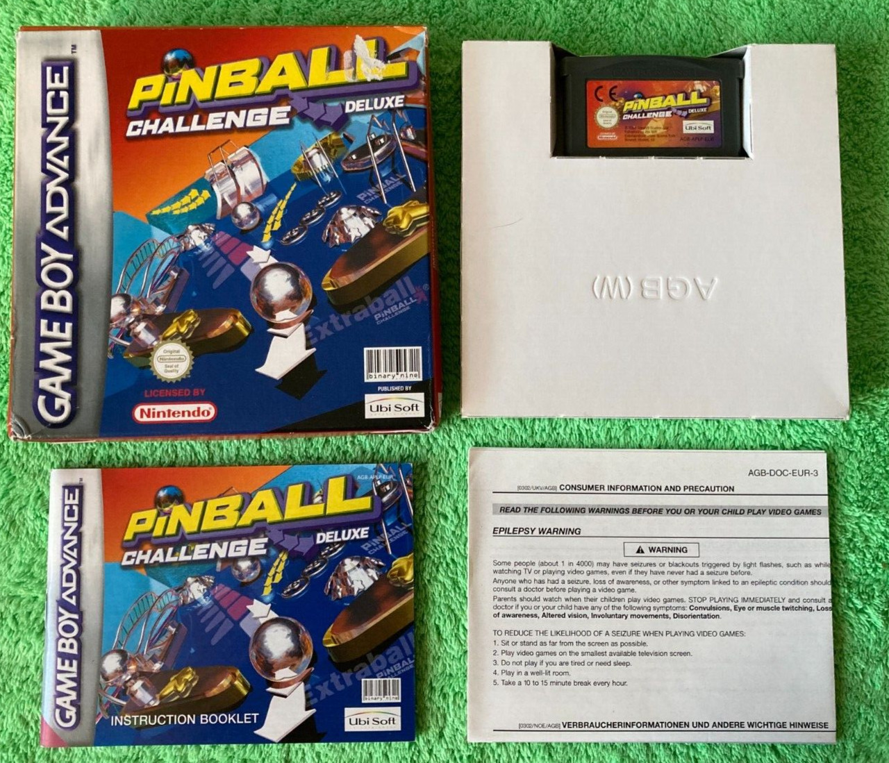 ⭐Pinball Challenge Deluxe Game Boy Advance⭐