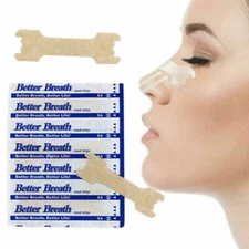 120 Pcs Better Breathe Sleep Stop Snoring Flexible Non-Woven Large Nasal Strips