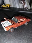CUSTOM COUGAR - 1967 Hot Wheels Vintage Redline Orange With Brown Interior