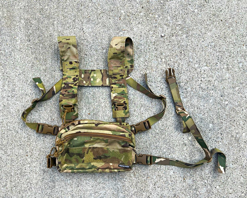 Spiritus Systems MKV Multicam Chest Rig w/ CCS pouch and Fat strap