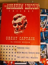Great Captain, an Abraham Lincoln Trilogy by Honore Morrow Hardcover