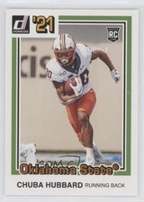 2021 Panini Chronicles Draft Picks Donruss Retro Orange Chuba Hubbard #46 0q1p