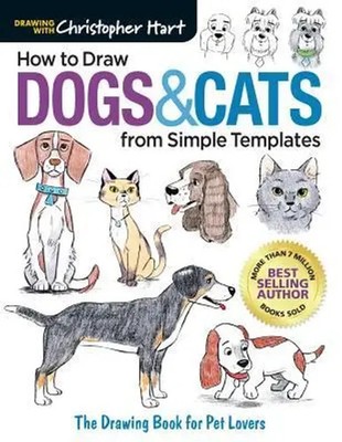 Christopher Hart | How To Draw Dogs & Cats | Taschenbuch | Englisch (2024)