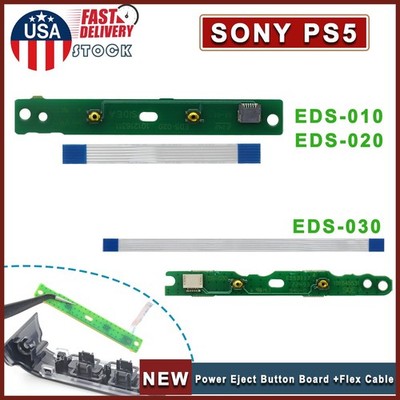 Power Eject Button Board +Flex Cable For SONY PlayStation 5 PS5 EDS-010 020 030