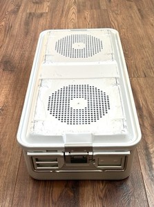 Aesculap JK442 Sterilization Container With JK489 Lid & Filters.