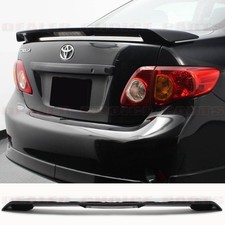 For 2009-2011 2012 2013 Toyota Corolla Factory Style Spoiler Painted 202 Black