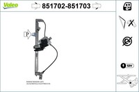 Valeo Fensterheber 851703 FüR Opel