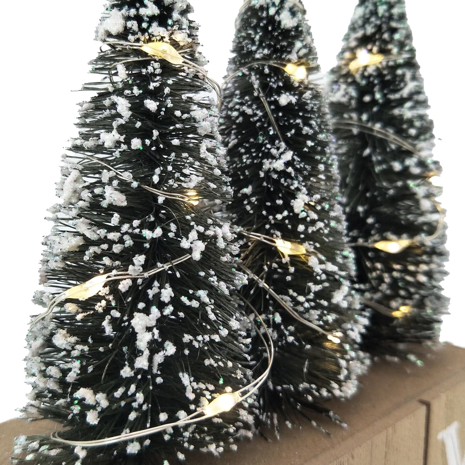 Christmas Tree Decorations for Home LED Lighted JOY to the World Decor with Time