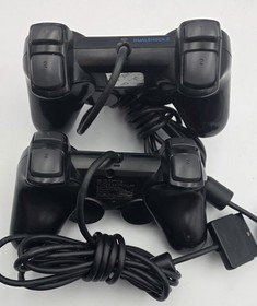 Pair of Official OEM Sony PlayStation 2 / PS2 Dualshock 2 Controllers (Tested)