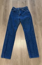 Vintage 80s Wrangler 14MWZG Jeans Made in USA Boot Zipper Size 7x34